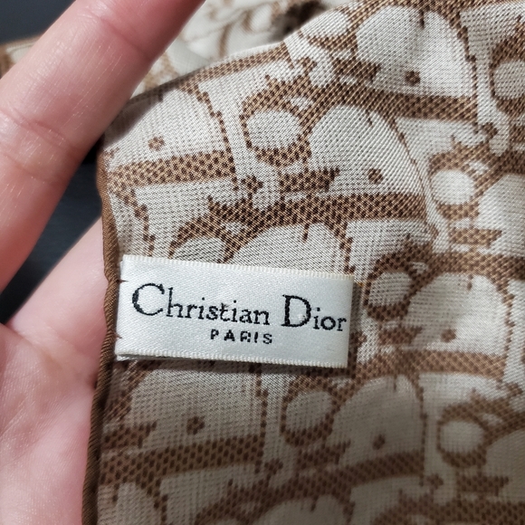 Authentic Vintage Dior Scarf - Picture 3 of 11